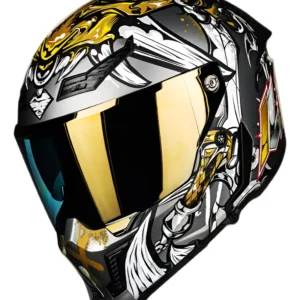 Casco de Moto ILM Vendetta RONIN gold