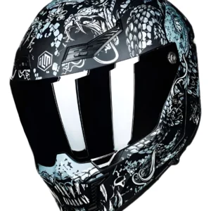 Casco de Moto ILM Vendetta MYTHOLOGY silver