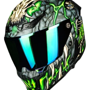 Casco de Moto ILM Day1 Green